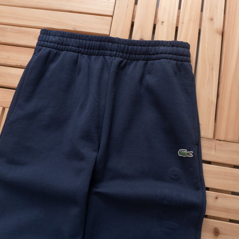 Штаны Lacoste Text On Leg Brand Logo "Blue" фото № 5