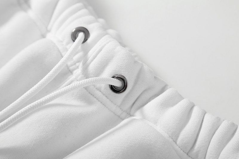 Штаны Moncler On Fleece With Logo "White" фото № 4