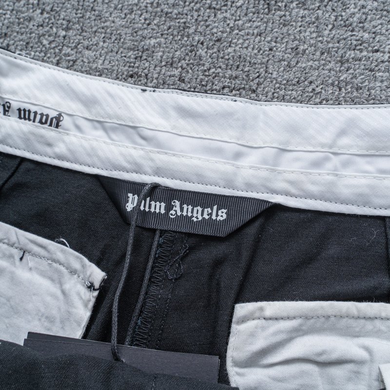 Штаны Palm Angels Classic With Stripe "Black" фото № 8