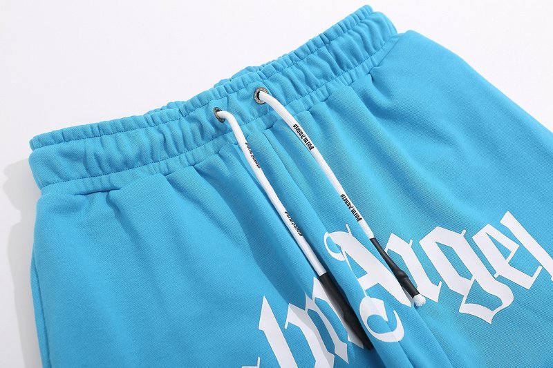 Штаны Palm Angels With Branded Shoelaces "Blue" фото № 2