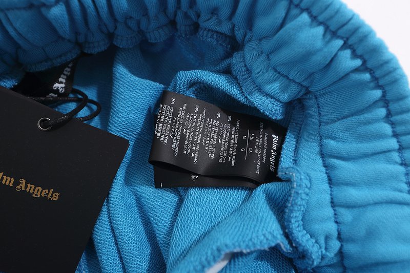 Штаны Palm Angels With Branded Shoelaces "Blue" фото № 7