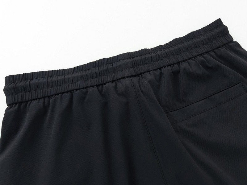 Штаны Prada With Triangular Insert Logo "Black" фото № 4