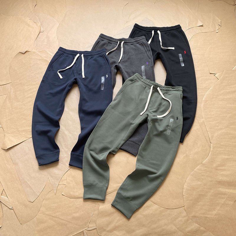 Штаны Ralph Lauren With Small Logo "Gray/Green" фото № 3