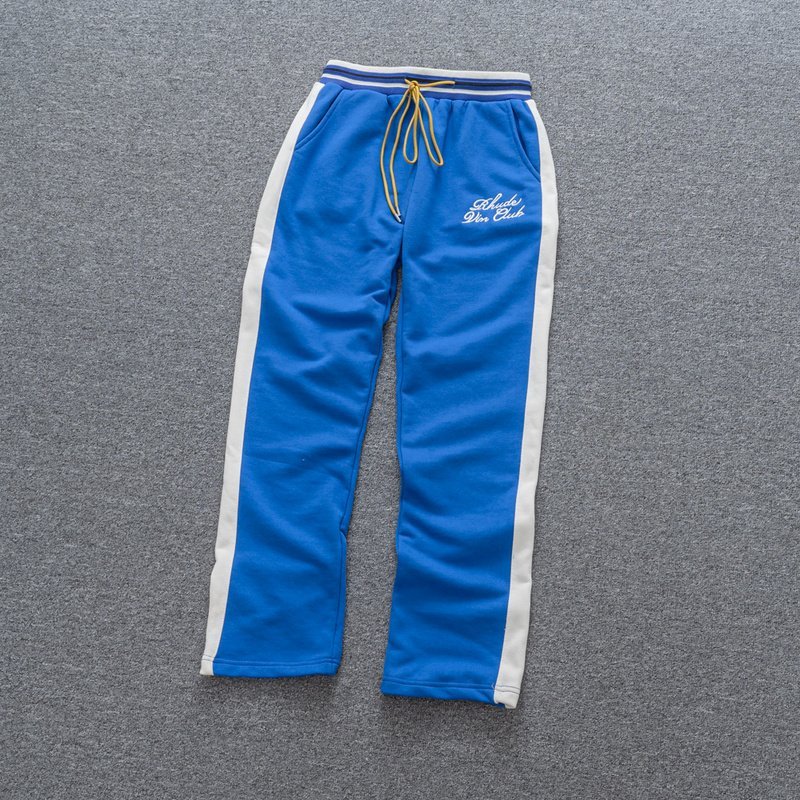 Штаны Rhude Vin Club - Text "Blue" фото № 2