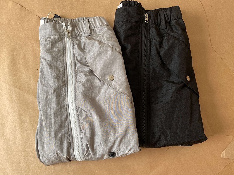 Штаны Stone Island With Zippers "Black" фото № 9