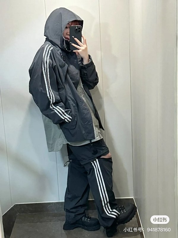 Костюм Adidas Multifunctional Detachable Zipper "Blue" фото № 6