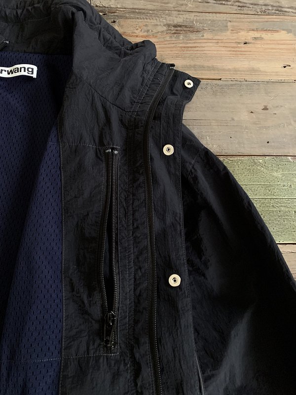 Ветровка Alexander Wang Round Letter Labeling "Black" фото № 3