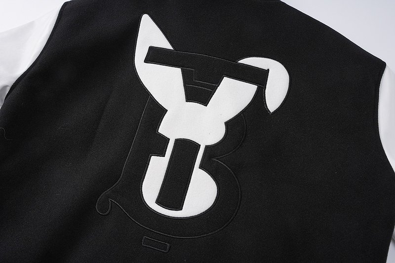 Бомбер Burberry Rabbit-Appliqué "Black/White" фото № 3