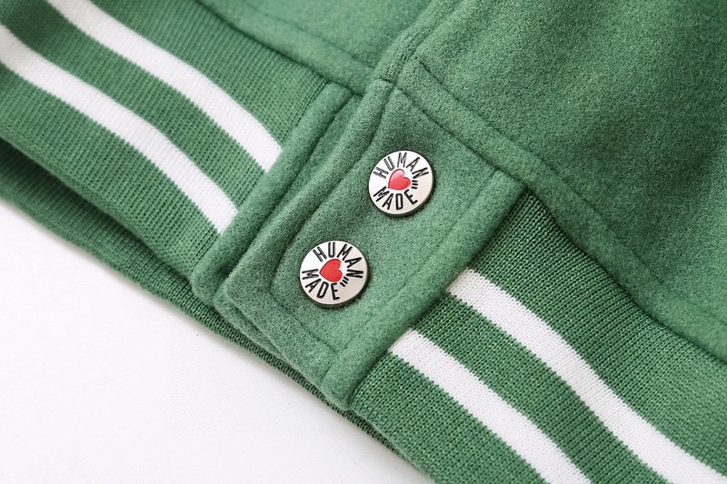 Бомбер Human Made Hot Dog "Green/Cream" фото № 2