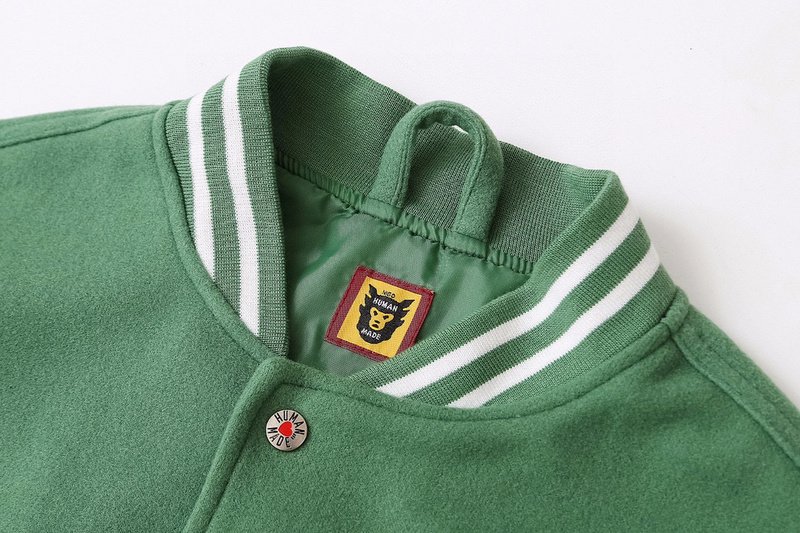 Бомбер Human Made Hot Dog "Green/Cream" фото № 5