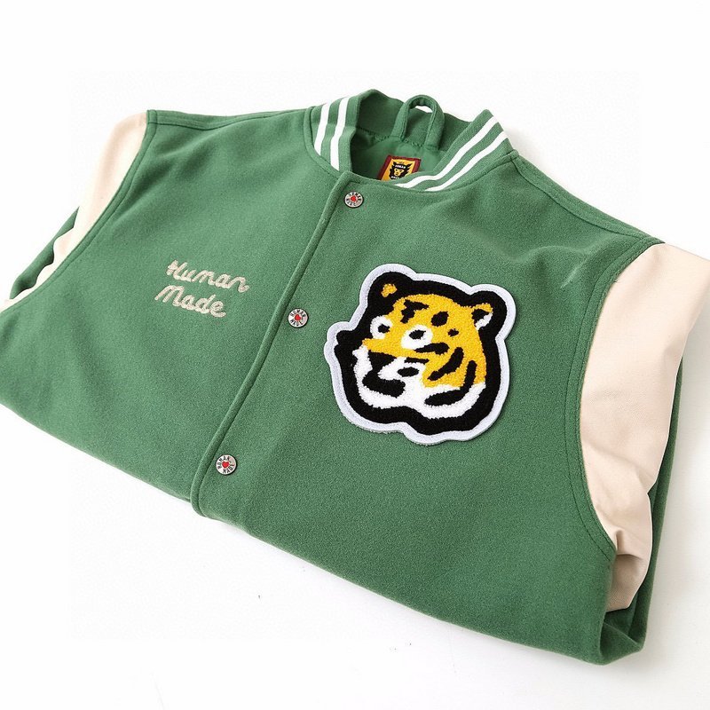 Бомбер Human Made Hot Dog "Green/Cream" фото № 6