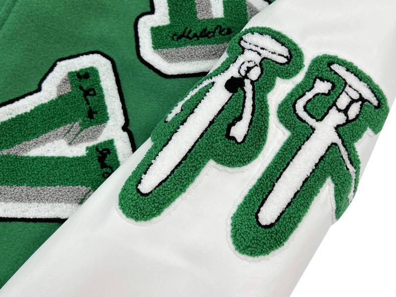 Бомбер Louis Vuitton Skeleton On The Logo "Green" фото № 6