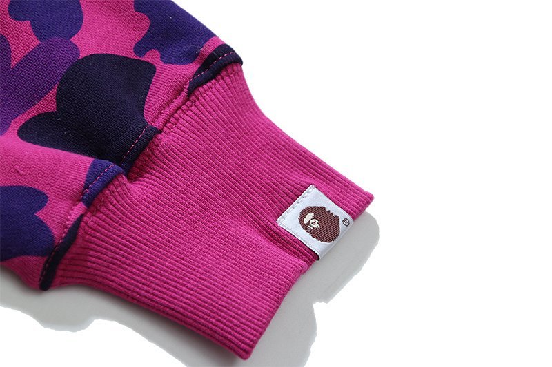 Худи A Bathing Ape Hopelessness - ZIP "Pink" фото № 2