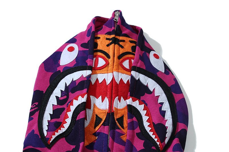 Худи A Bathing Ape Hopelessness - ZIP "Pink" фото № 3