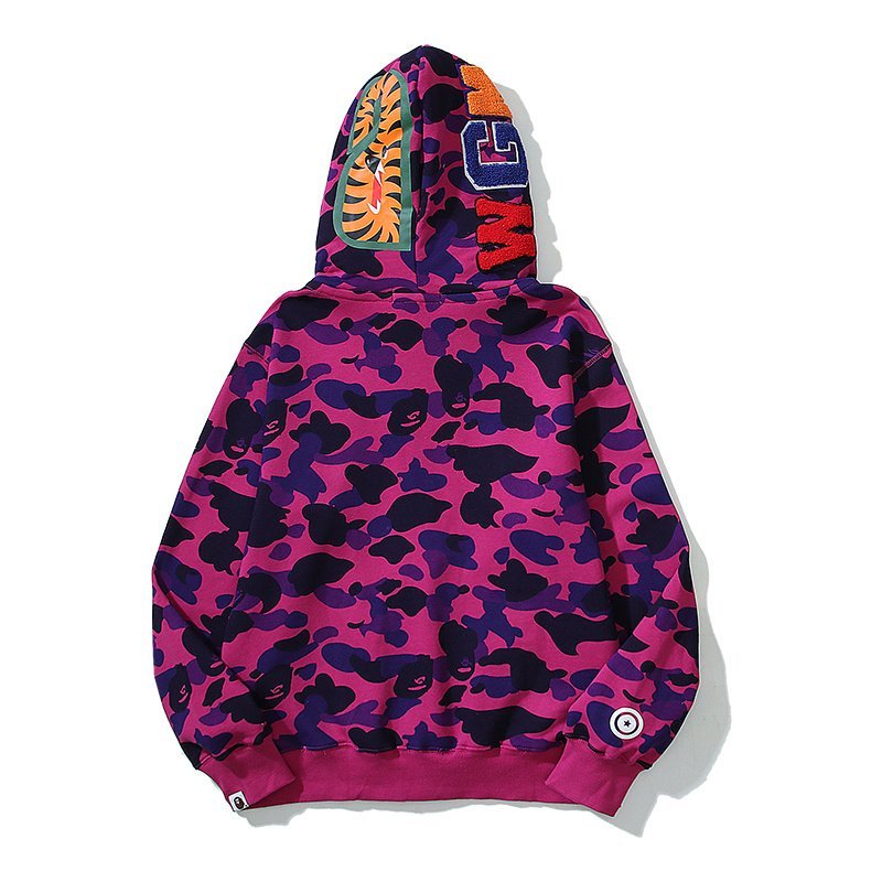 Худи A Bathing Ape Hopelessness - ZIP "Pink" фото № 4
