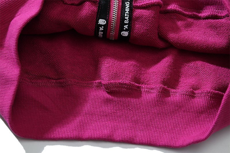 Худи A Bathing Ape Hopelessness - ZIP "Pink" фото № 6