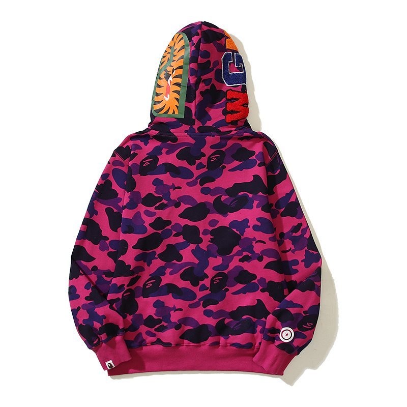 Худи A Bathing Ape The Voice Of The Crying - ZIP "Pink" фото № 2