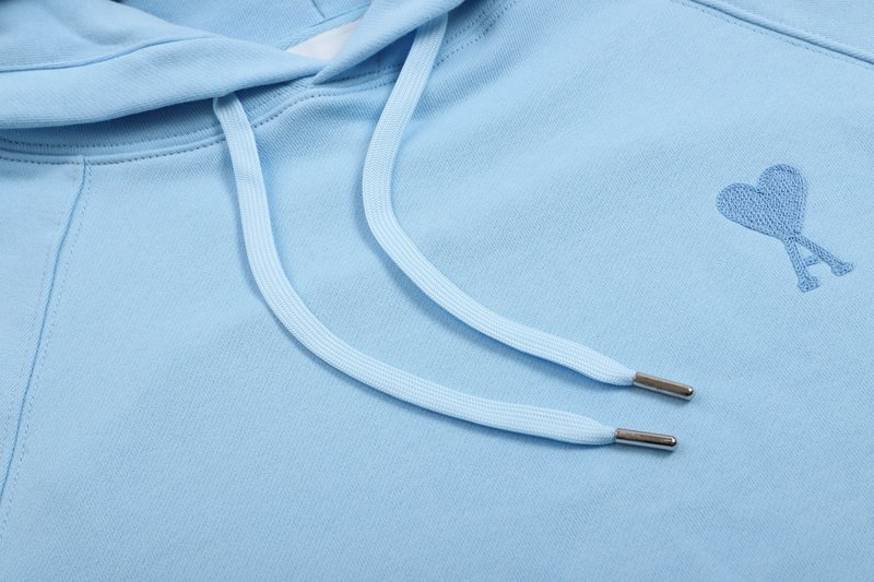 Худи Amiri Plain - Having Logo "Blue" фото № 5