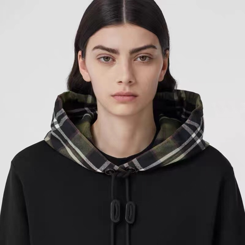 Худи Burberry Checkered Hood "Black" фото № 7