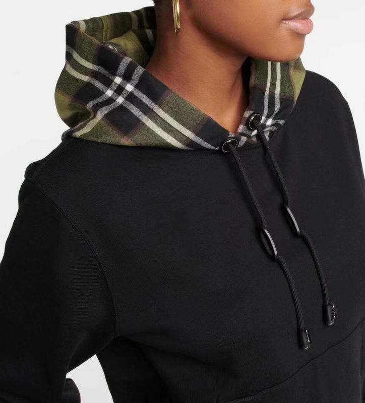 Худи Burberry Checkered Hood "Black" фото № 8