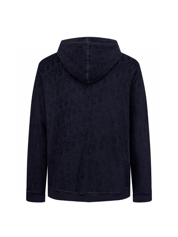 Худи Christian Dior Chaostic Many Logos Dior "Blue" фото № 6