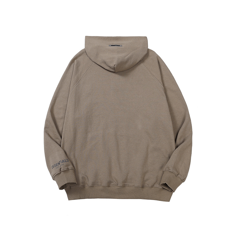 Худи Fear Of God With A Patch On The Sleeve And On The Hood "Brown" фото № 3