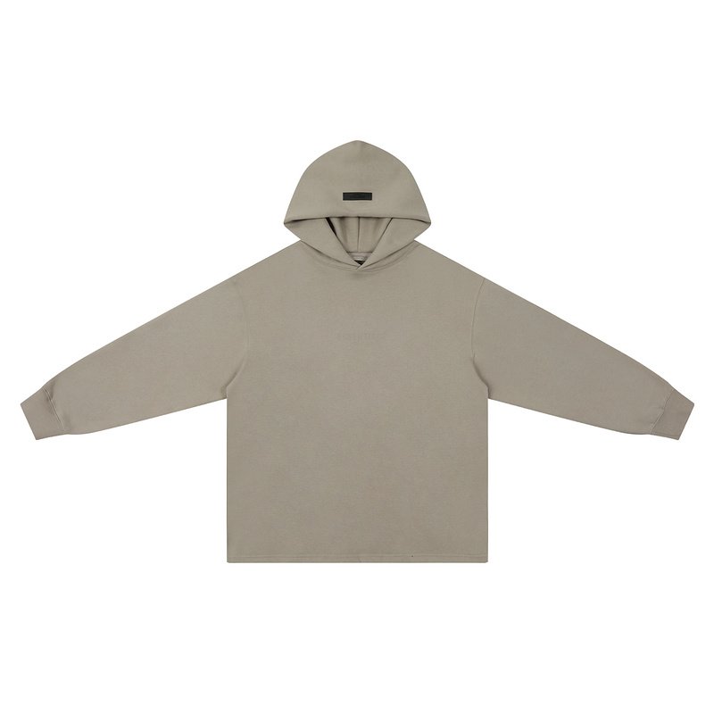 Худи Fear Of God Base With Logo "Brown/Gray" фото № 2