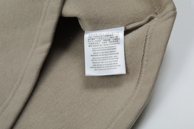 Худи Fear Of God Base With Logo "Brown/Gray" фото № 4