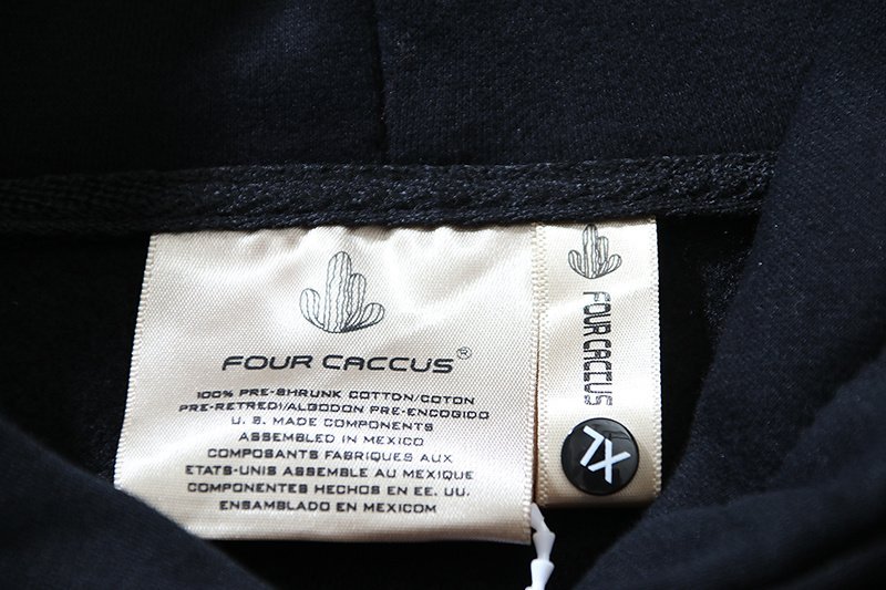 Худи Four Caccus Everything Is In Your Hands "Black" фото № 3