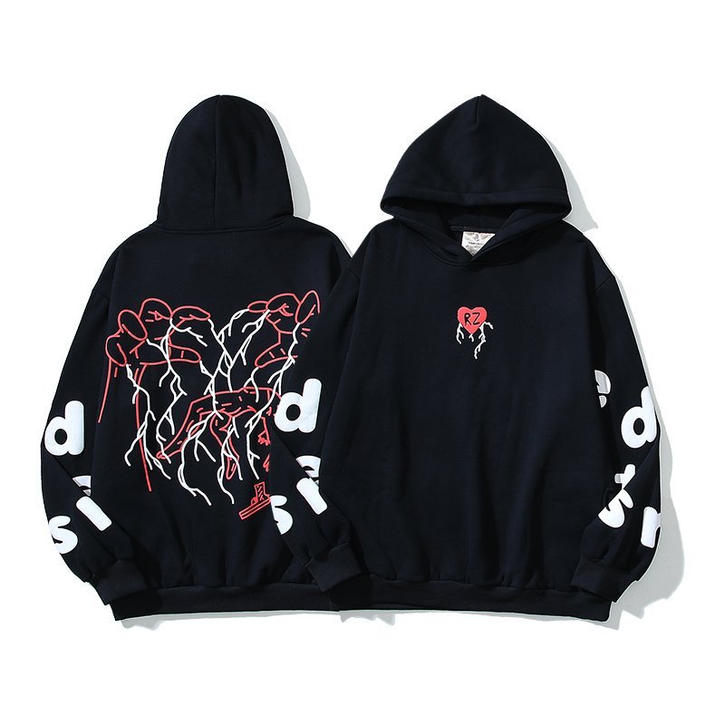 Худи Four Caccus Everything Is In Your Hands "Black" фото № 5