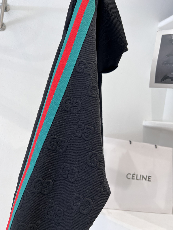 Худи Gucci With Stripes On The Sleeves ZIP "Black" фото № 3