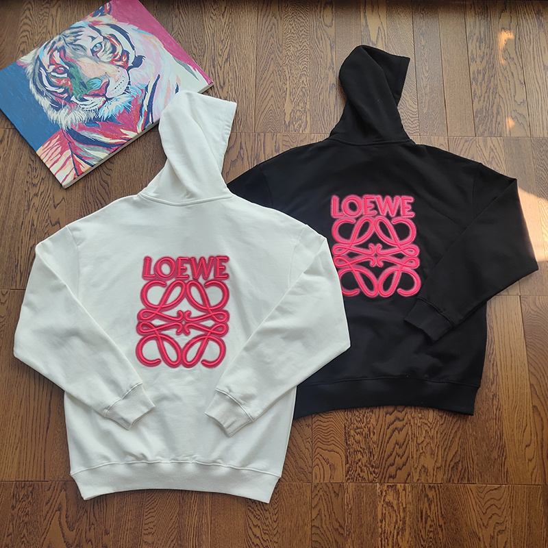 Худи Loewe With A Beautiful Logo "White" фото № 5