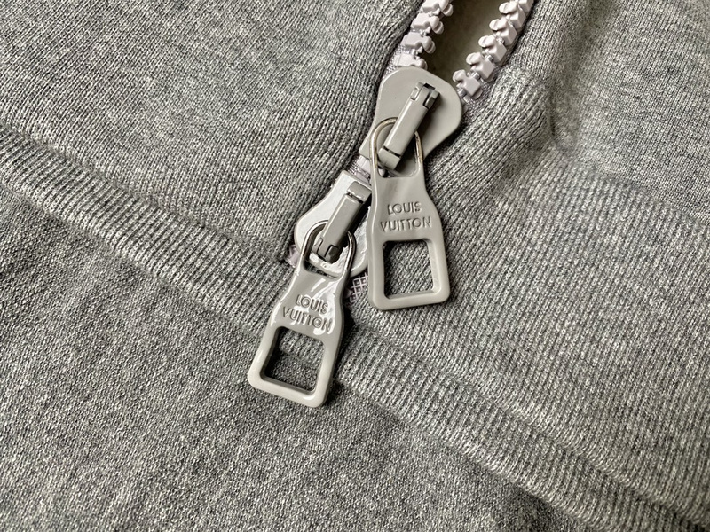 Худи Louis Vuitton Colorful Emblem "Gray" фото № 7