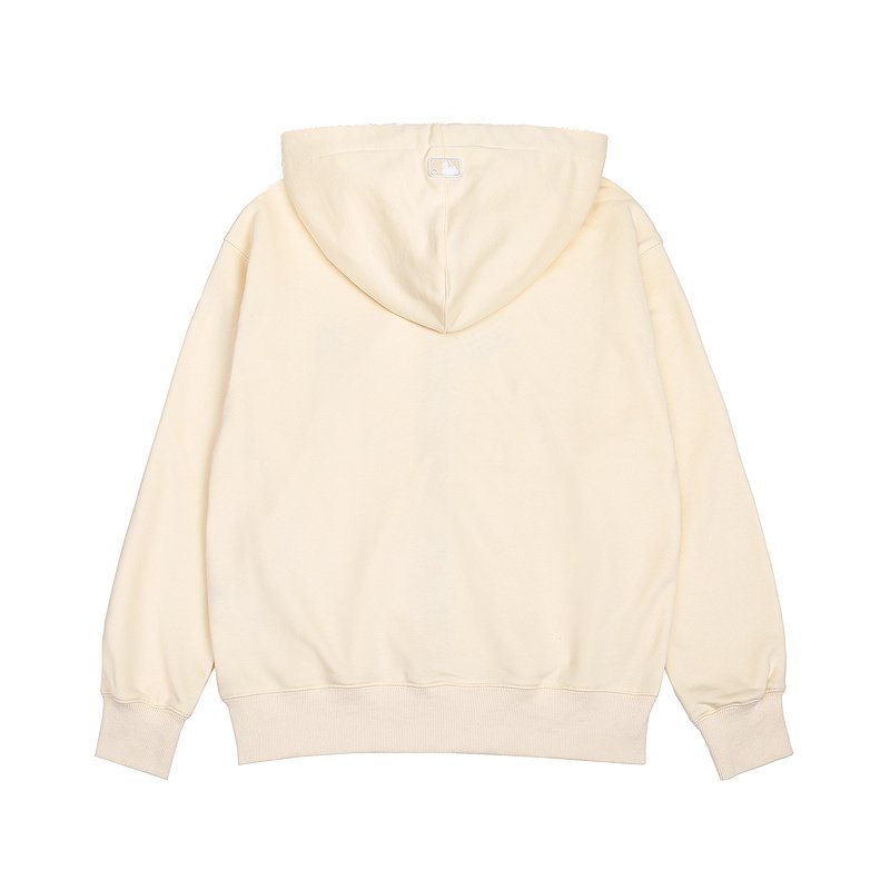 Худи MLB With Logo ZIP "Cream" фото № 2