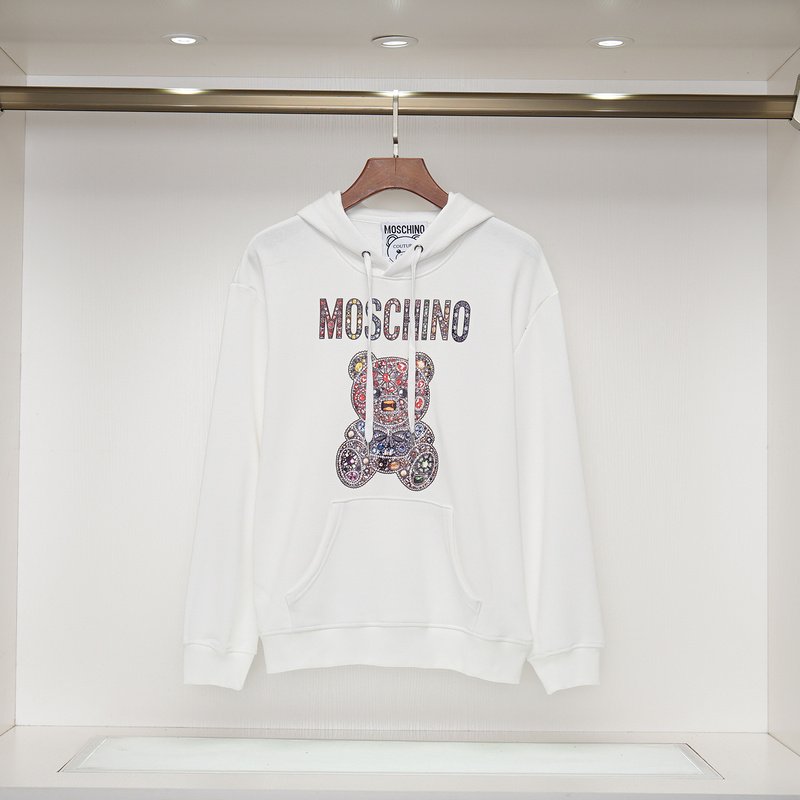 Свитшот Moschino Teddy Bear Motif "White" фото № 8