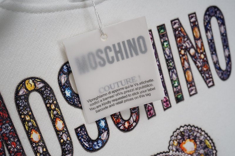 Свитшот Moschino Teddy Bear Motif "White" фото № 7