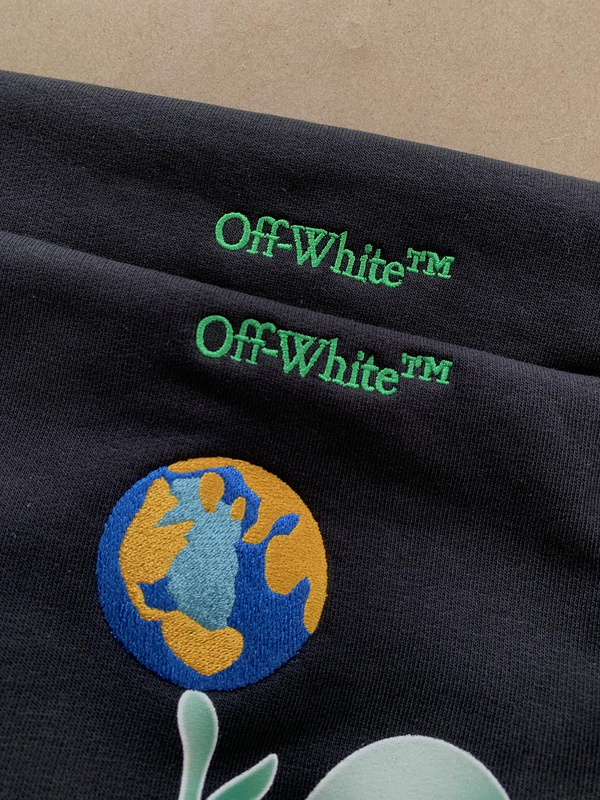 Худи Off White Alien "Black" фото № 2