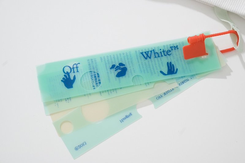 Худи Off White Street Style With Colored Logo "White" фото № 5