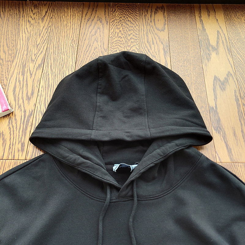 Худи Prada Leather Pocket With Logo "Black" фото № 9