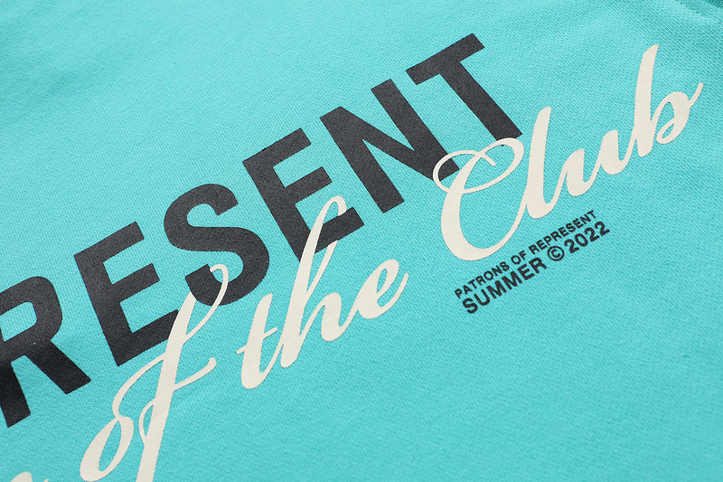 Худи Represent Patron Of The Club "Turquoise" фото № 5