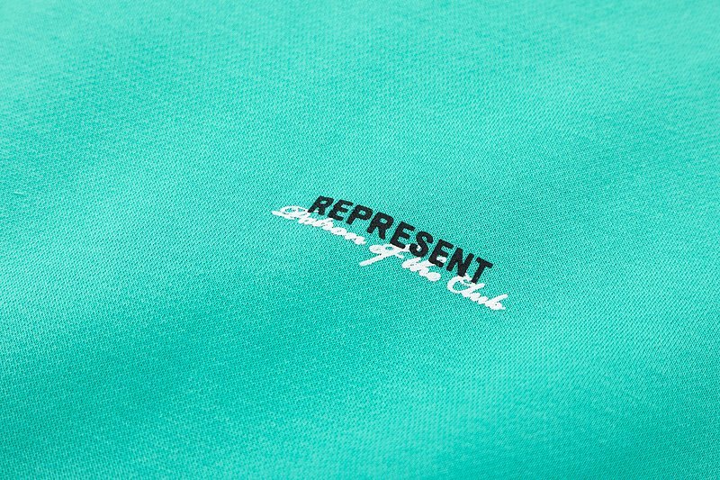 Худи Represent Patron Of The Club - Text "Turquoise" фото № 4
