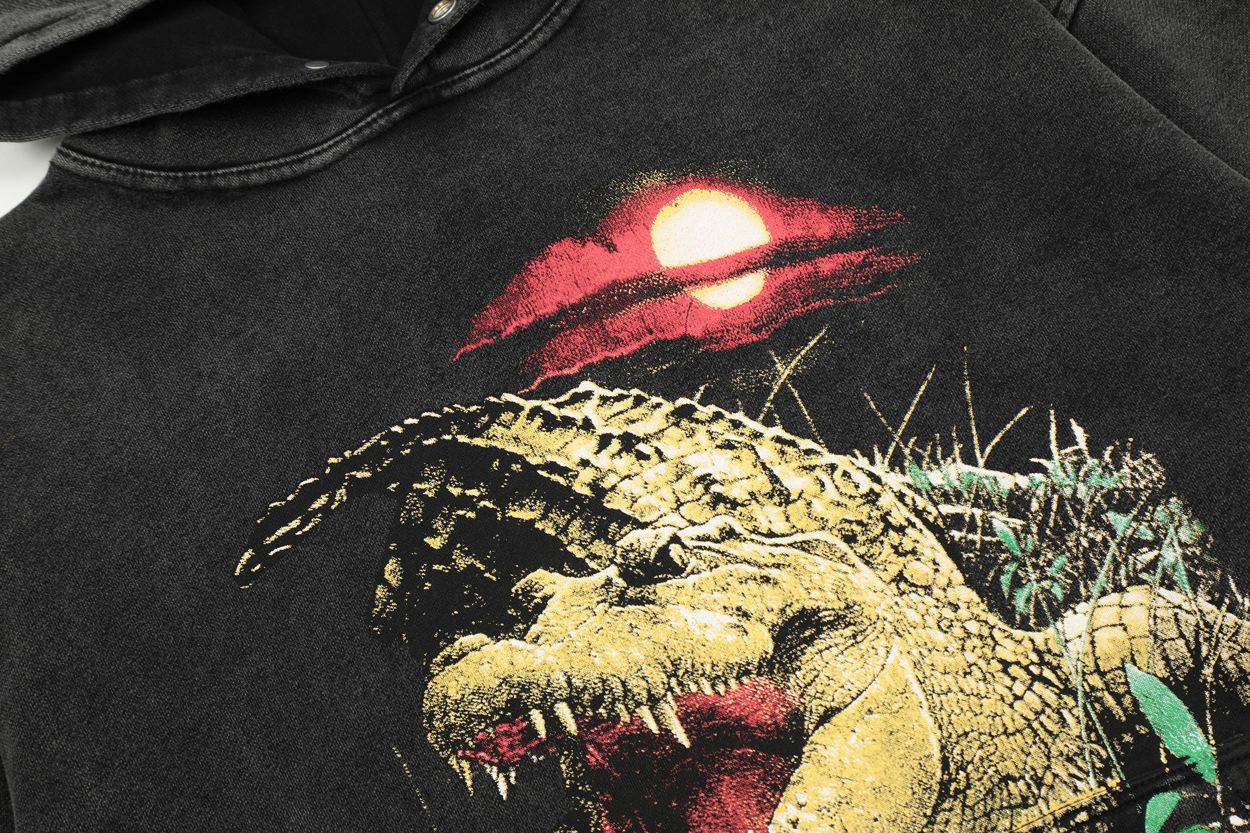 Худи Represent Dinosaur "Black" фото № 9