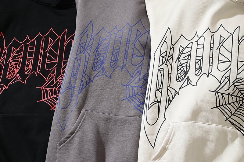 Худи Revenge X Four Caccus Gothic Style "Cream" фото № 3