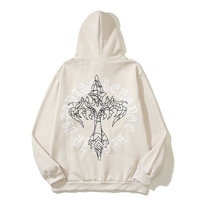 Худи Revenge X Four Caccus Gothic Style "Cream" фото № 2