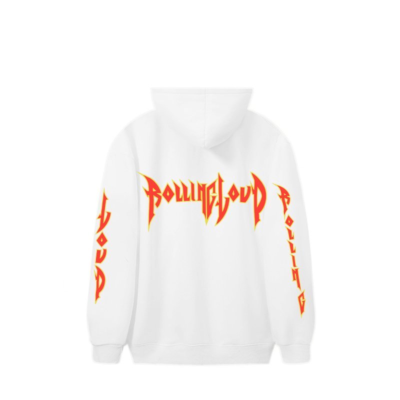 Худи Rolling Loud With Text Logo "White" фото № 2