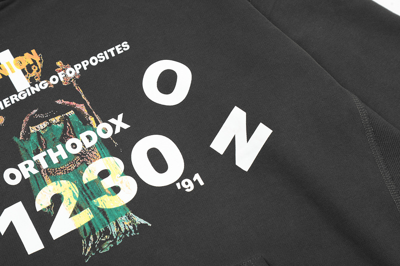Худи Rrr123 Orthodox "Gray/Black" фото № 4