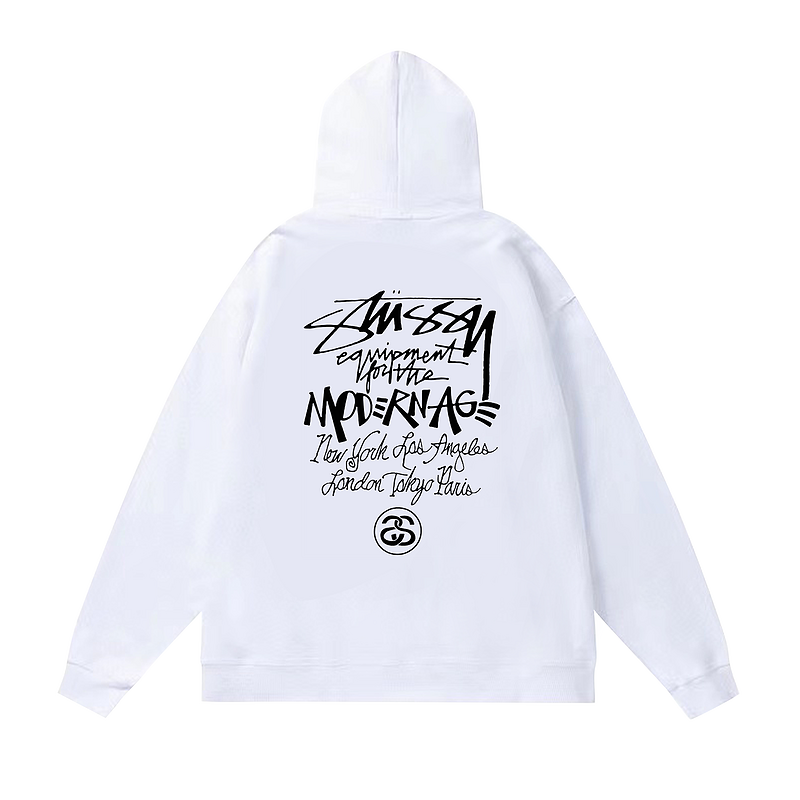 Худи Stussy Mod "White" фото № 2