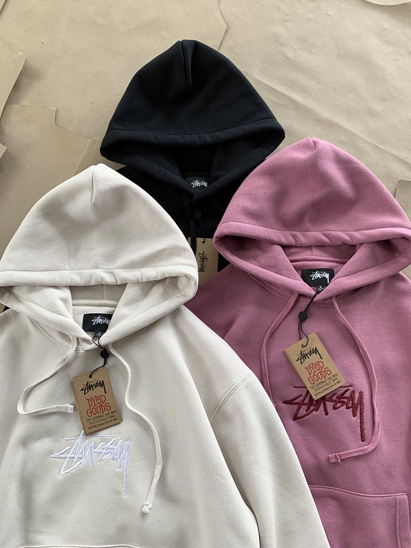 Худи Stussy Logo In The Center "White" фото № 4