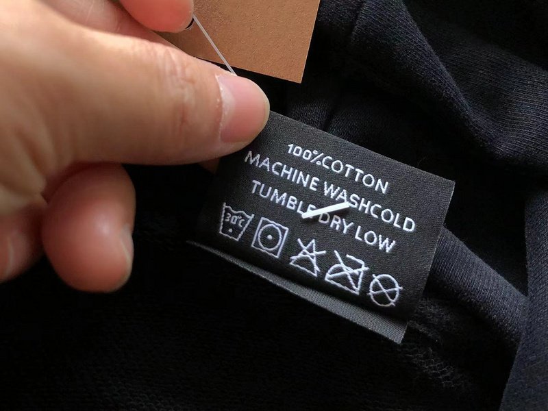 Худи Stussy Logo Inscription From Colorful Lines "Black" фото № 4