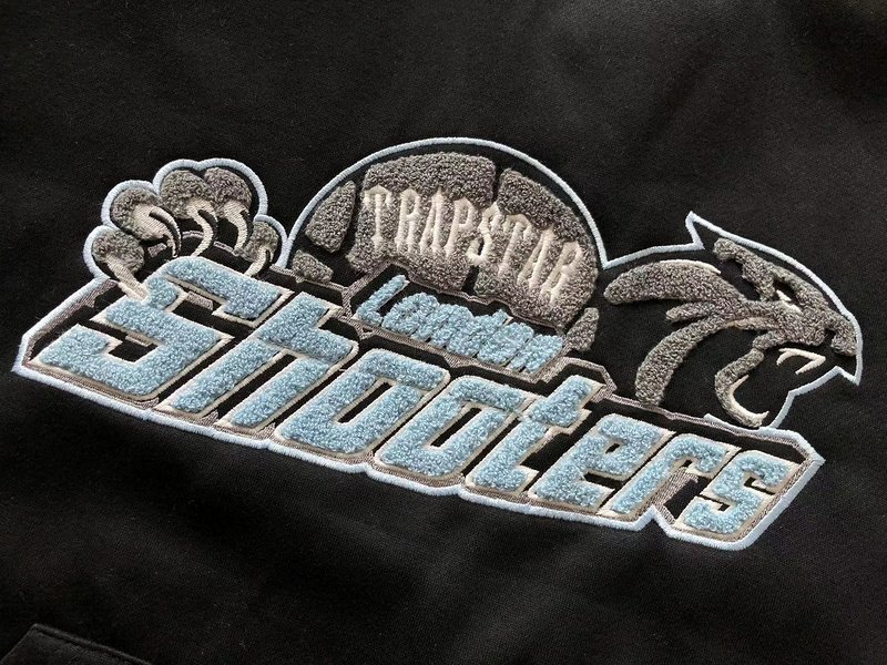 Худи Trapstar Leopard Print With Inscription "Black" фото № 7